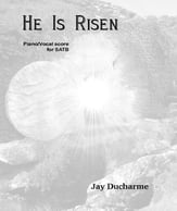 He Is Risen SATB choral sheet music cover